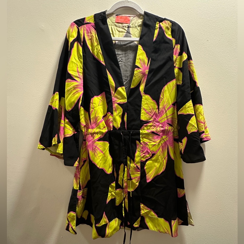 Maaji Kaftan Cover Up Mini Dress